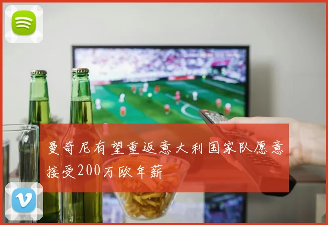 曼奇尼有望重返意大利国家队愿意接受200万欧年薪